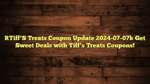 [Tiff’S Treats Coupon Update 2024-07-07] Get Sweet Deals with Tiff’s Treats Coupons!