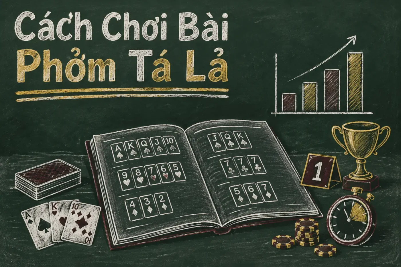 Phỏm là một trò chơi bài được chơi từ 2 đến 6 người - Cách Chơi Bài Phỏm Tá Lả