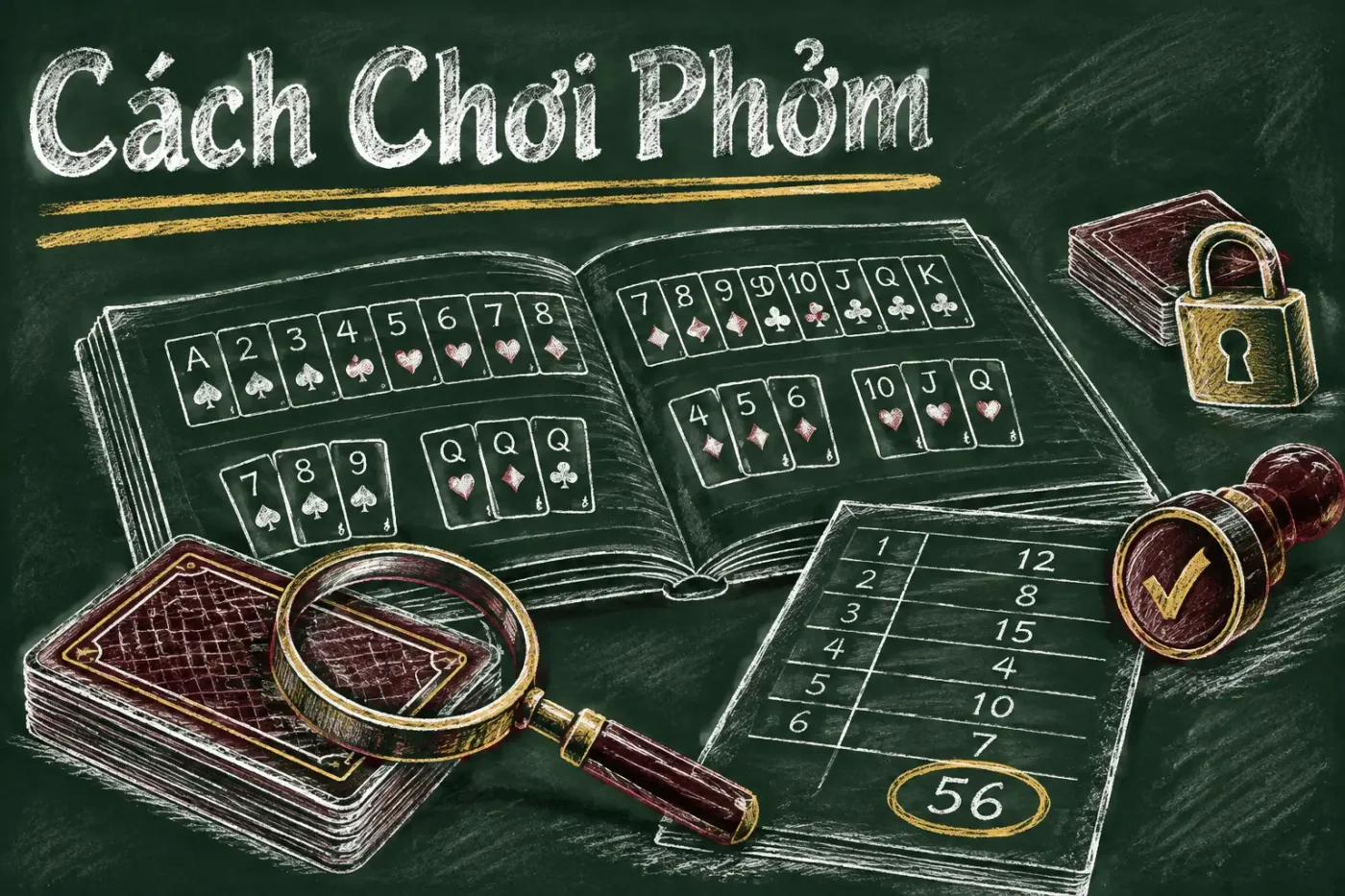 Trước khi bắt đầu chơi phỏm, người chơi cần hiểu rõ luật chơi - Cách Chơi Phỏm