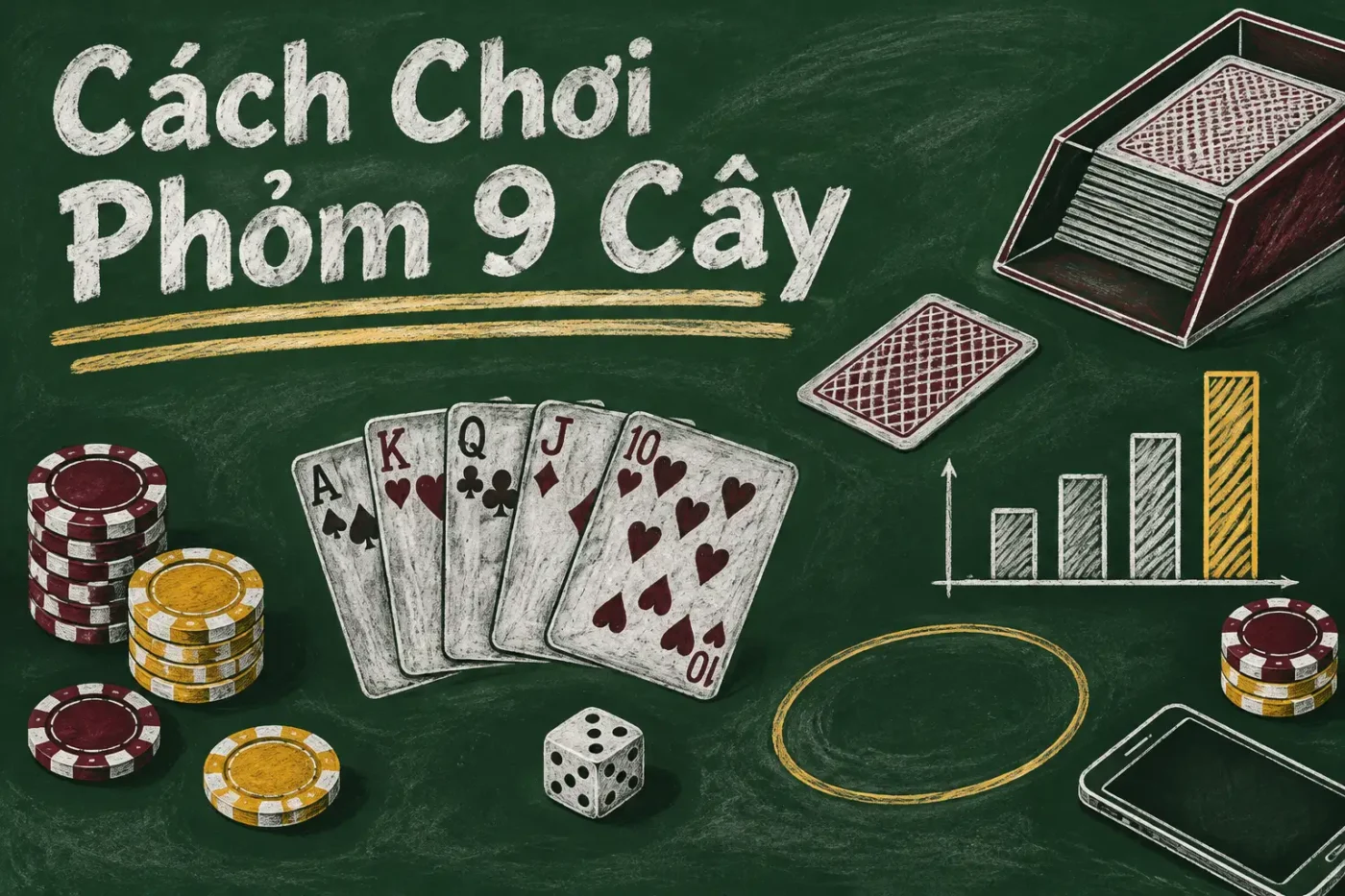 Cách Chơi Phỏm 9 Cây