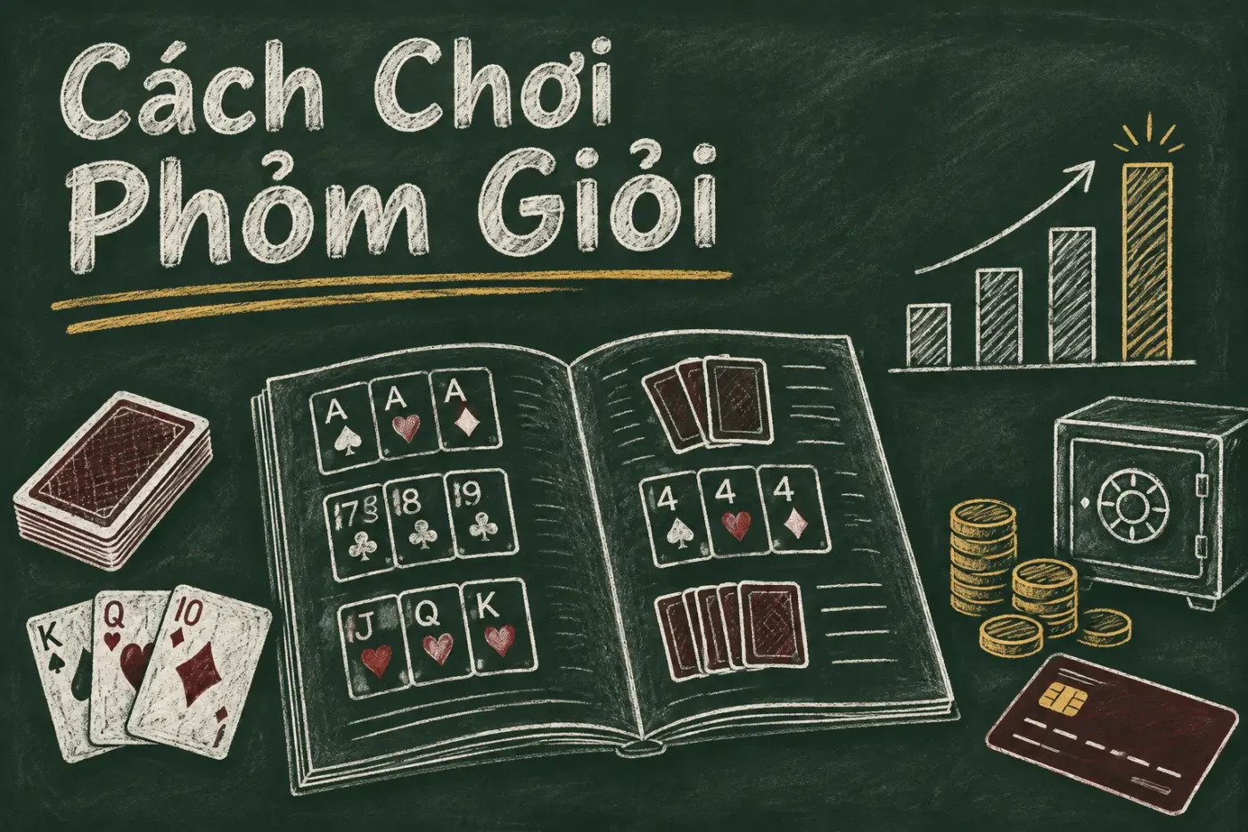 Phỏm, hay còn được biết đến với tên gọi tá lả - Cách Chơi Phỏm Giỏi