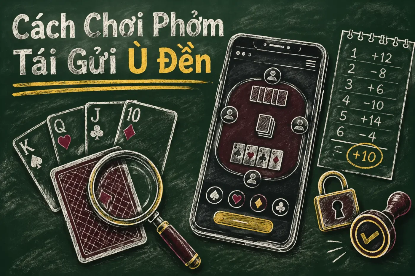 Cách Chơi Phỏm Tái Gửi Ù Đền