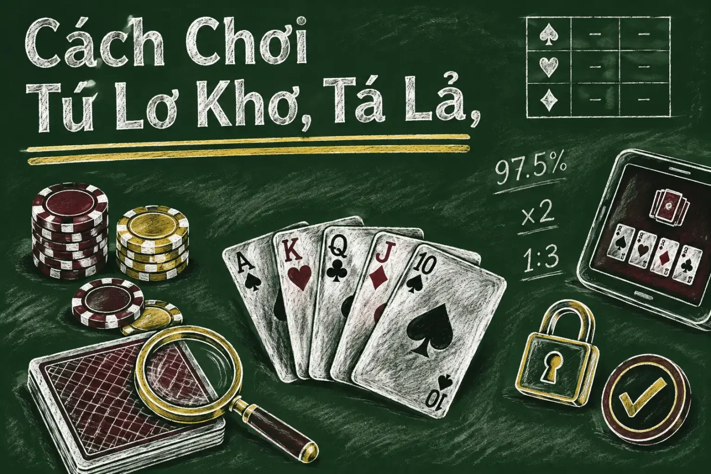 Tú Lơ Khơ, Tá Lả và Phỏm đều là các trò chơi bài phổ biến trong văn hóa Việt Nam - Cách Chơi Tú Lơ Khơ, Tá Lả, Phỏm
