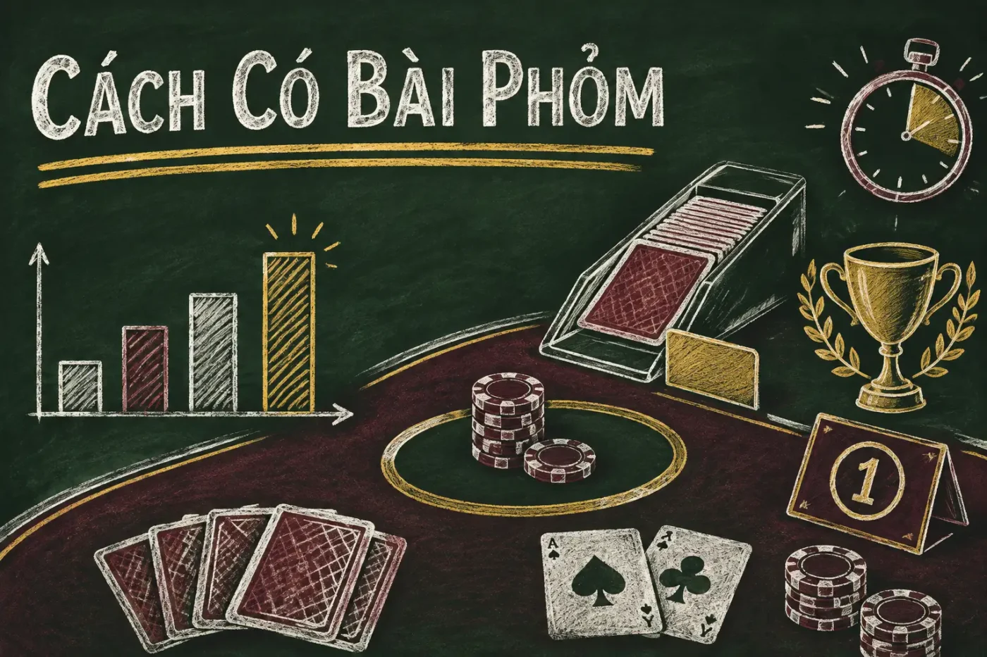 Trước khi đi vào những chiến thuật cụ thể, việc nắm rõ luật chơi cơ bản và cách thức hoạt động của trò chơi phỏm là rất