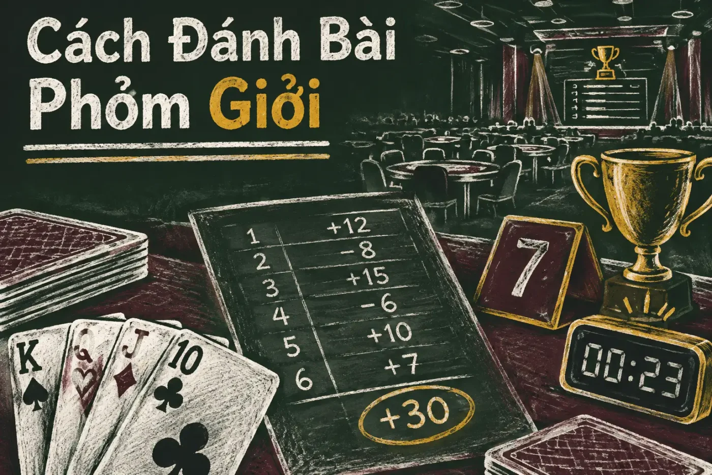 Cách Đánh Bài Phỏm Giỏi