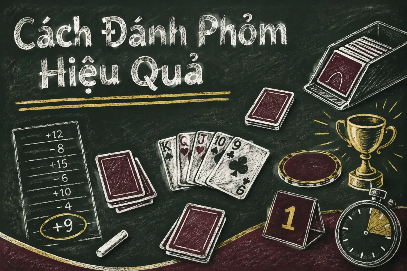 Cách Đánh Phỏm Hiệu Quả