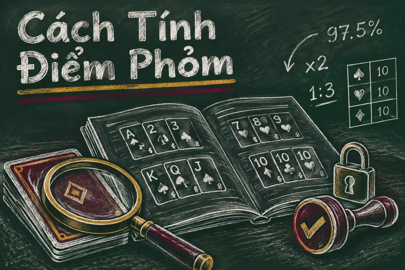 Trước khi đi vào chi tiết cách tính điểm trong game Phỏm - Cách Tính Điểm Phỏm
