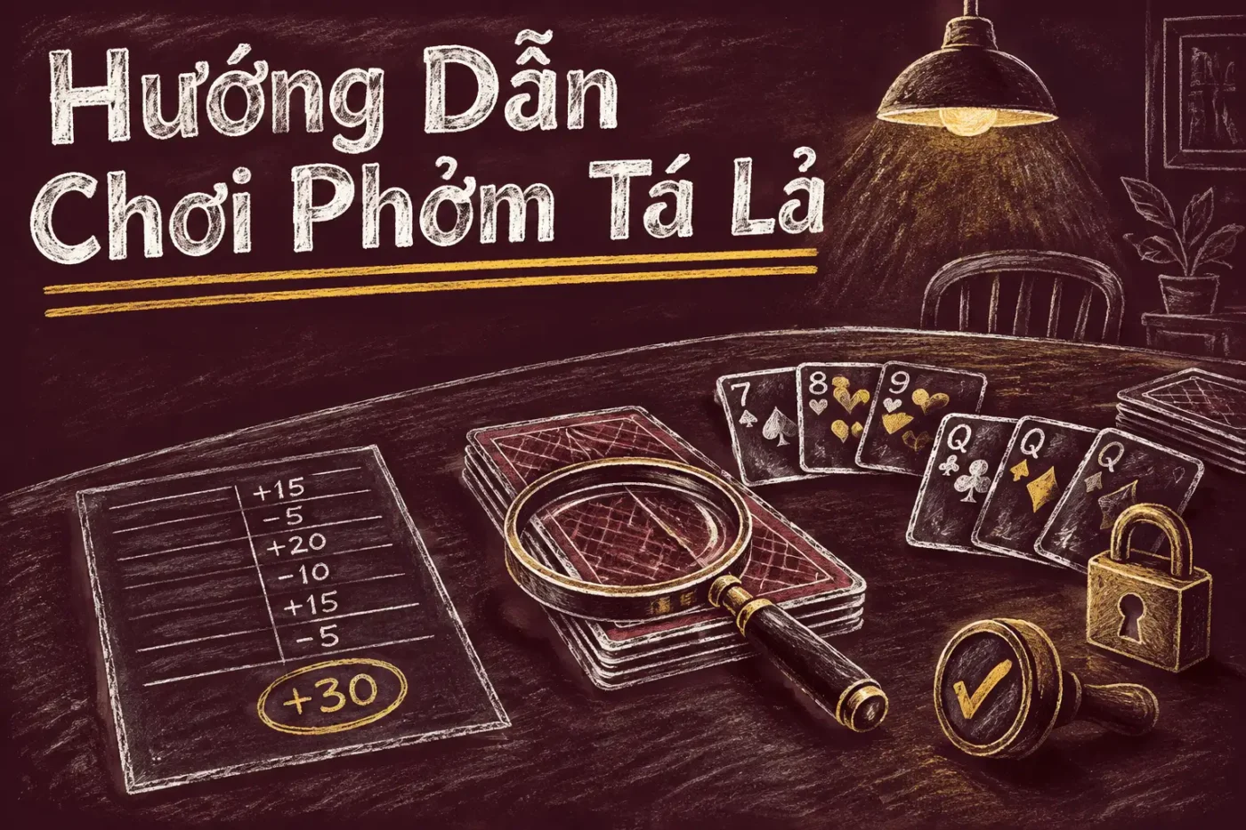 Hướng Dẫn Chơi Phỏm Tá Lả